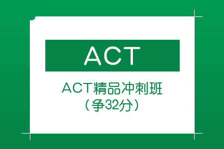 ACT精品冲刺班(争32分)